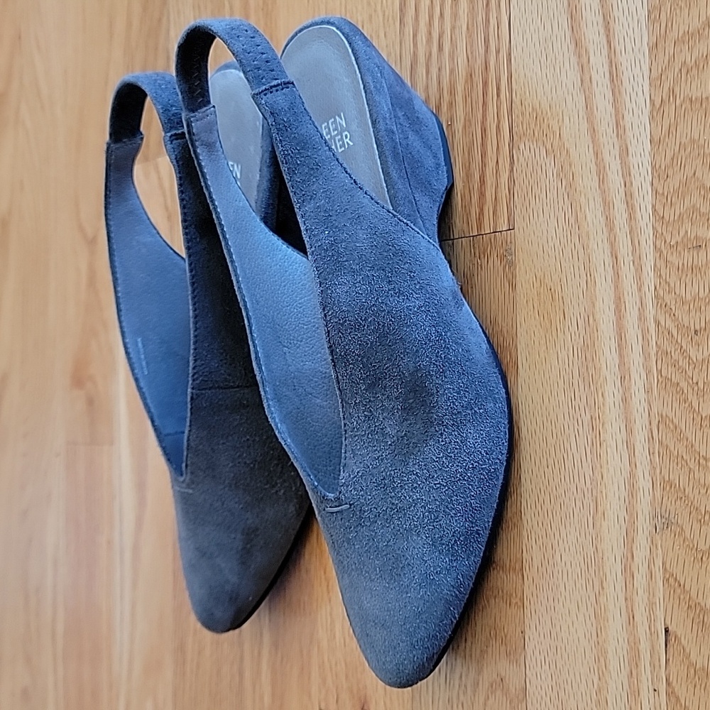 Eileen Fisher Vero Cuoio Leather Shoes - Picture 3 of 15